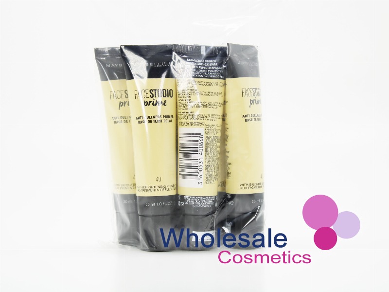 6 x Maybelline Master / Face Studio Prime Anti-Dullness Primer - 40 ANTI-DULLNESS